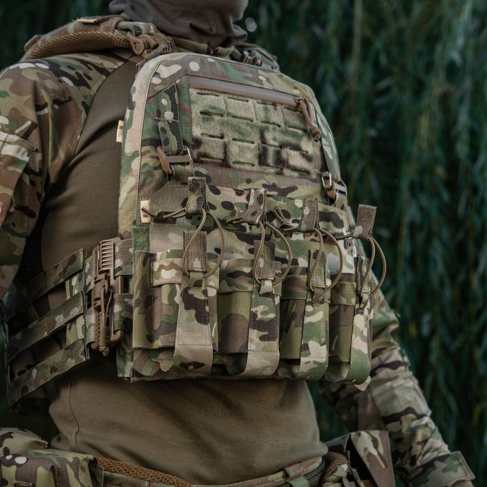 M-Tac передня панель для плитоноски Cuirass QRS XL на 4 магазина Multicam