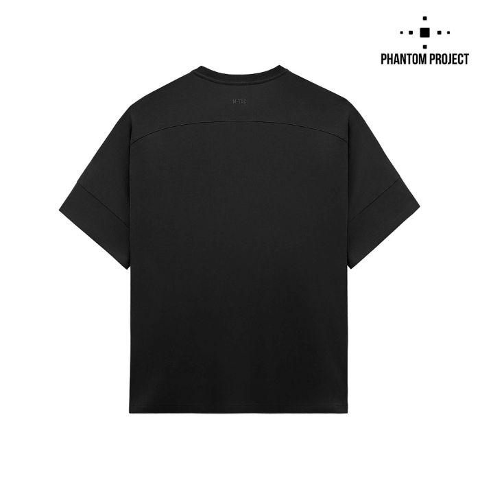 Phantom Project/M-Tac футболка Zipper combo Cotton Nylon Black
