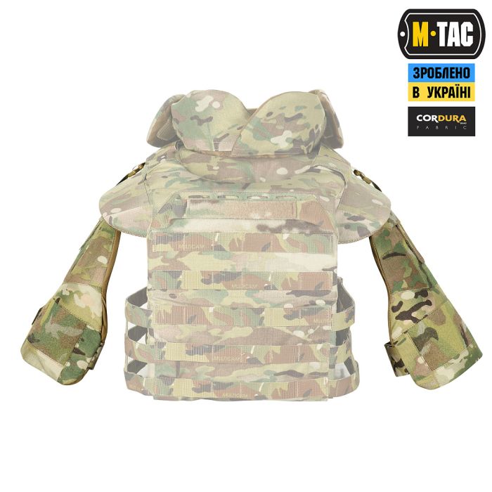 M-Tac плечовий захист з балістичними пакетами 1 клас для Cuirass QRS Multicam