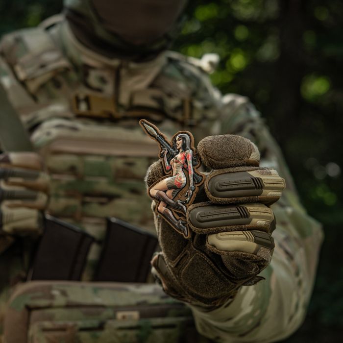 M-Tac нашивка Tactical girl №9 RPG PVC