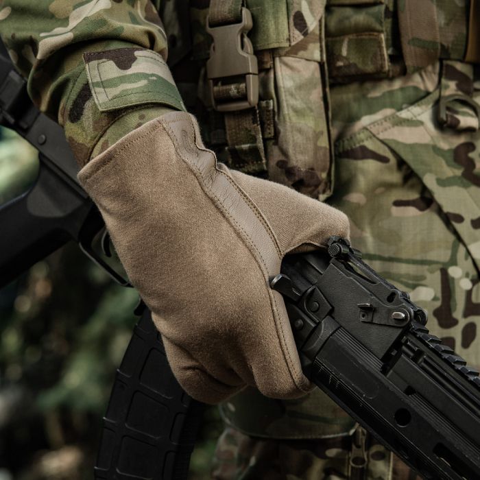 M-Tac рукавички Nomex Sport Leather Coyote