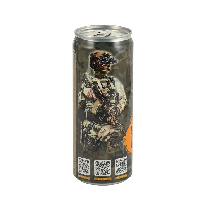 Military Black Coffee Company energy drink Персик