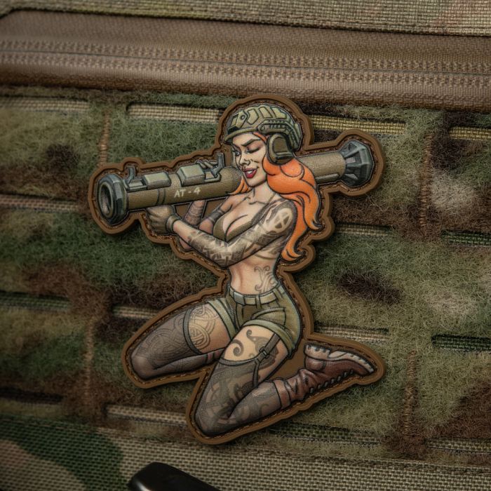 M-Tac нашивка Tactical girl №10 PVC Skandinavik