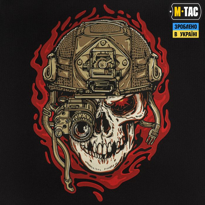 M-Tac кофта Hoodie Worn to the bone Oversize Hard Black