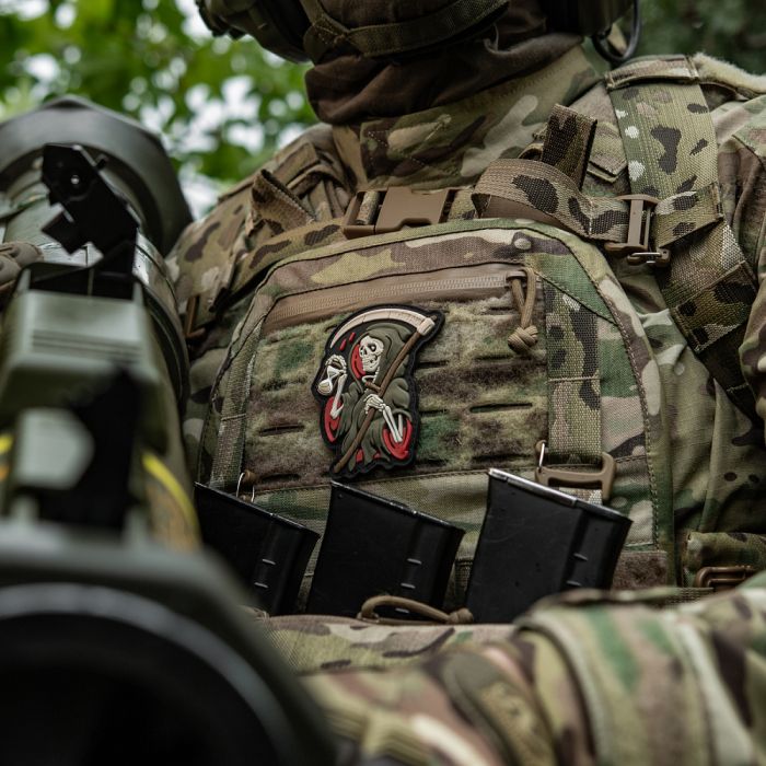 M-Tac нашивка Time PVC Black/Olive