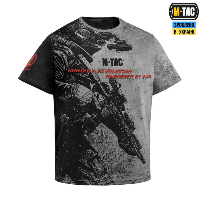 M-Tac футболка Warrior 1618 Oversize Light Grey