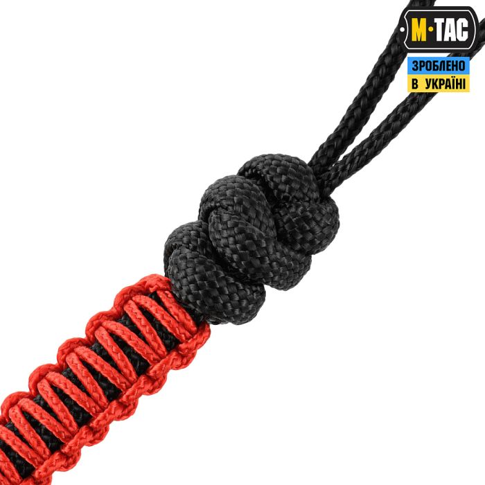 M-Tac темляк Scandinavian Воля Silver Black&Red
