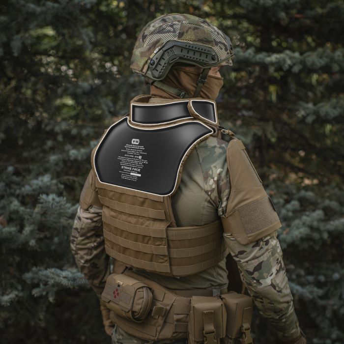 M-Tac Горжет з балістичними пакетами 1 клас захисту Elite Gen.II Coyote
