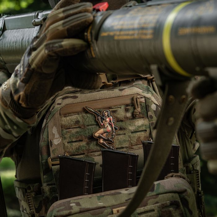 M-Tac нашивка Tactical girl №9 RPG PVC