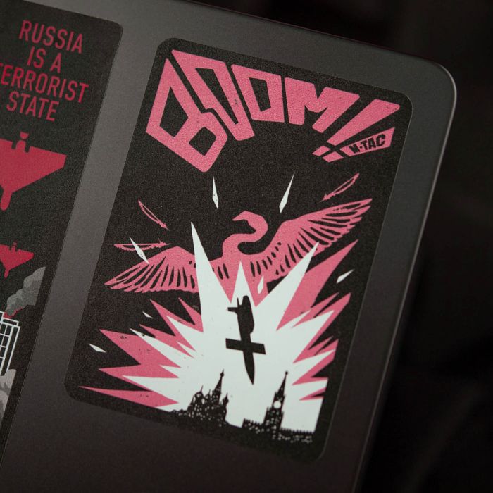 M-Tac наклейка Boom!! Фламінго Pink