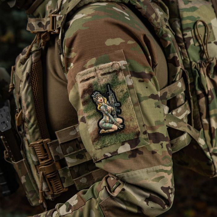 M-Tac нашивка Tactical girl №5 PVC Якудза