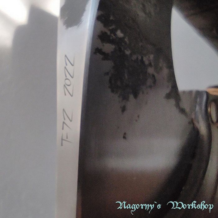 VIP подарунок сокира в латуні з сталі T72