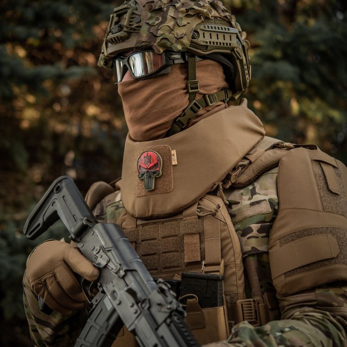 Нашивка Punisher Червоний