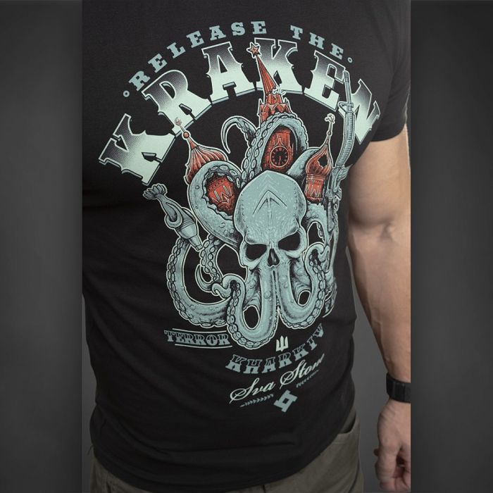 SvaStone футболка Kraken