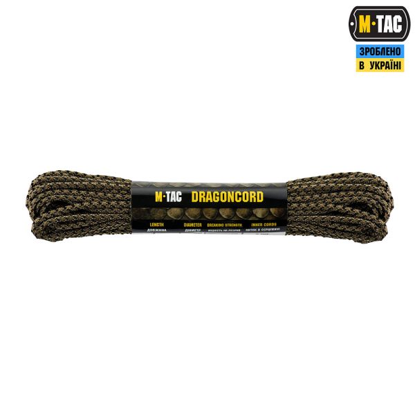 M-Tac паракорд Dragon Cord 15m Coyote/Black