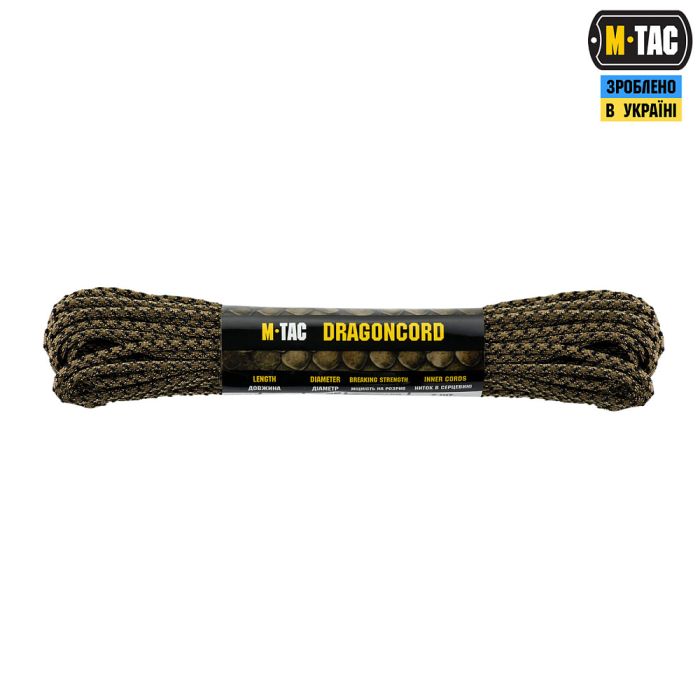 M-Tac паракорд Dragon Cord 15m Coyote/Black