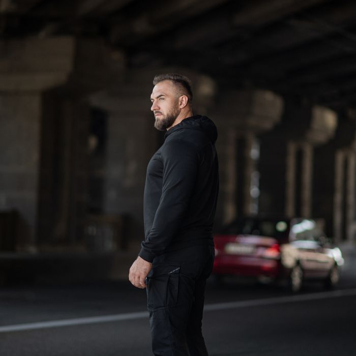 M-Tac кофта Hoodie Born by Revolution Black