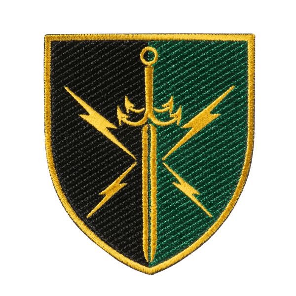 Шеврон 7 полк зв'язку кольоровий