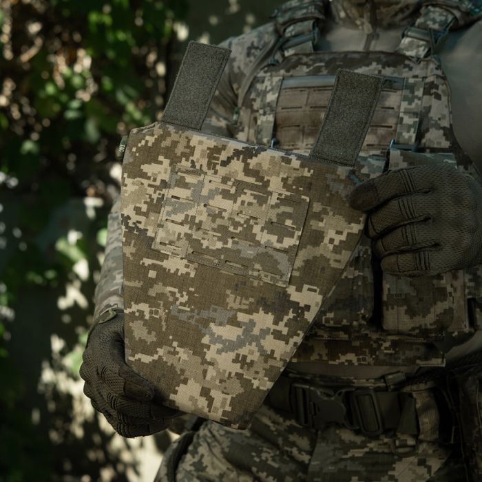 M-Tac фартух протиуламковий з балістичним пакетом 1 клас (BRONYX) Laser Cut MM14