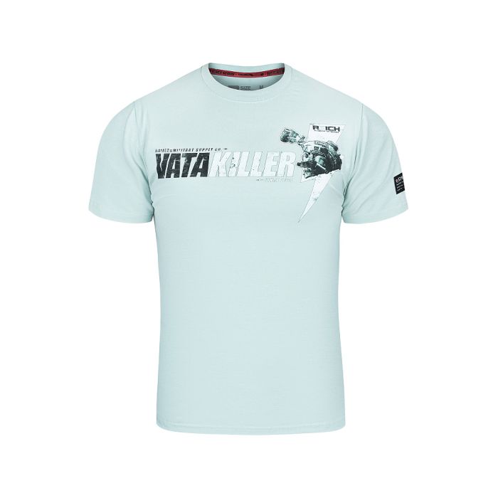 R3ICH футболка Vatakiller Grey Mint