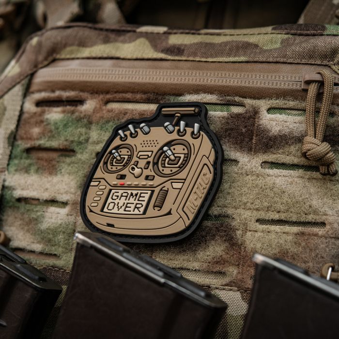 M-Tac нашивка пульт FPV койот (PVC)