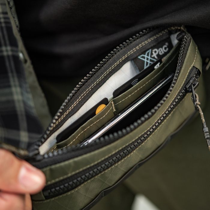 M-Tac гаманець горизонтальний з карабіном X-Pac Elite Ranger Green