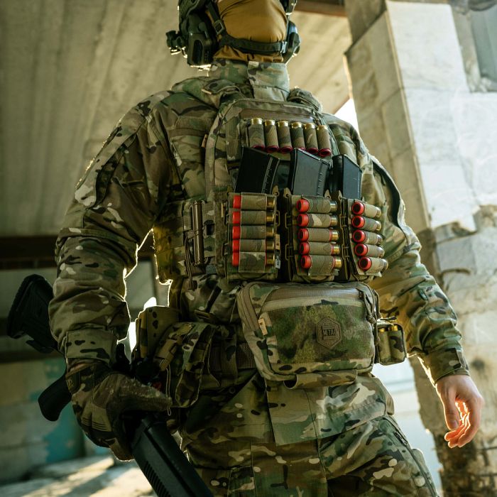 M-Tac підсумок для набоїв 12 калібру Laser Cut Multicam