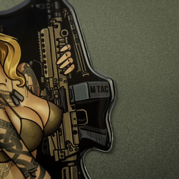 M-Tac наклейка об'ємна Tactical girl №5 Skandinavik