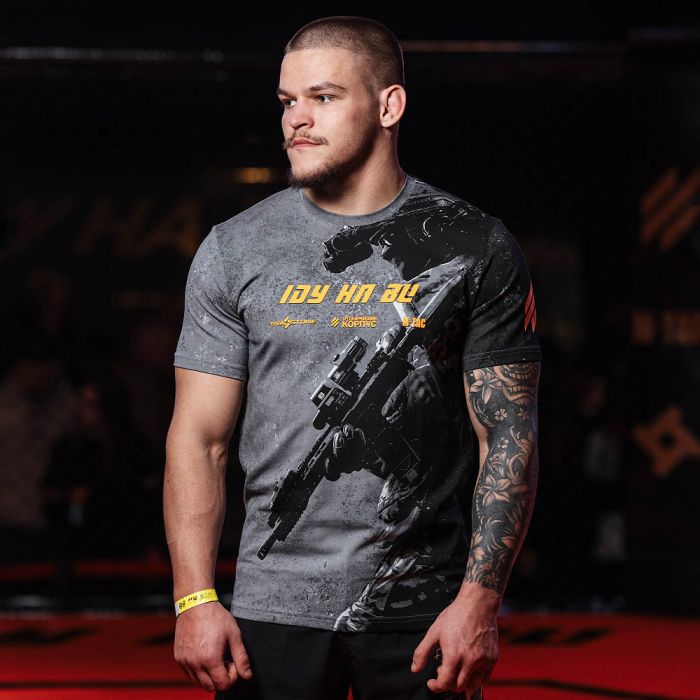 M-Tac футболка Іду на ви Light Grey