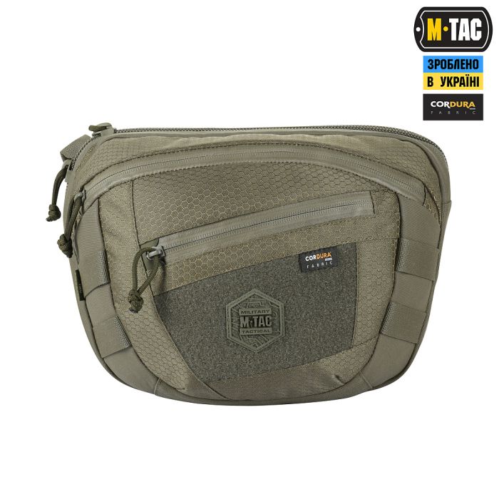 M-Tac сумка Sphaera Hex Hardsling Bag Large з липучкою Elite Ranger Green