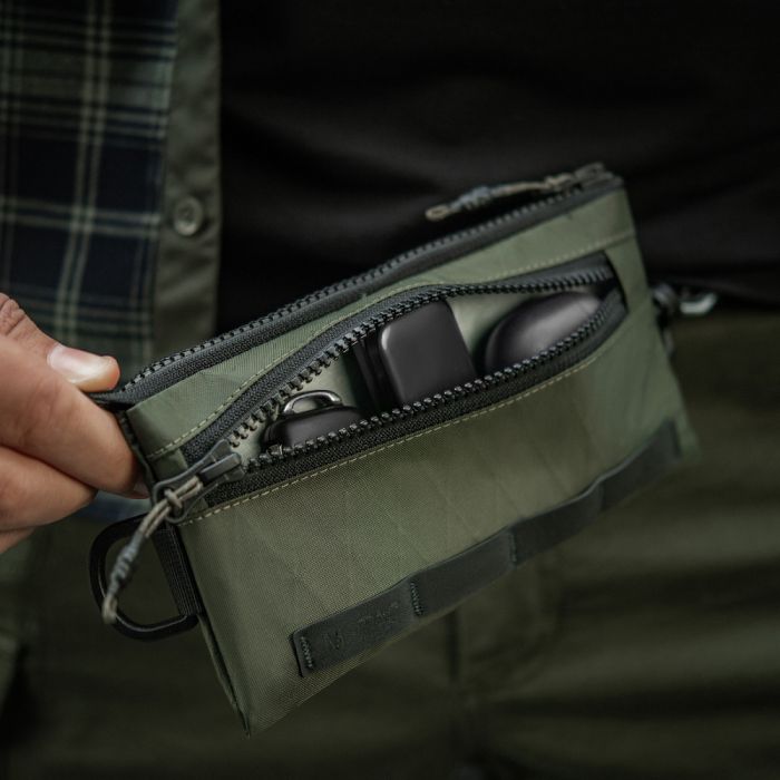 M-Tac гаманець горизонтальний з карабіном X-Pac Elite Ranger Green