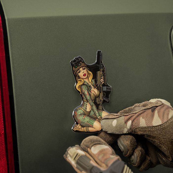 M-Tac наклейка об'ємна Tactical girl №5 Якудза
