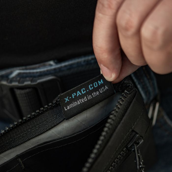 M-Tac гаманець горизонтальний з карабіном X-Pac Elite Black