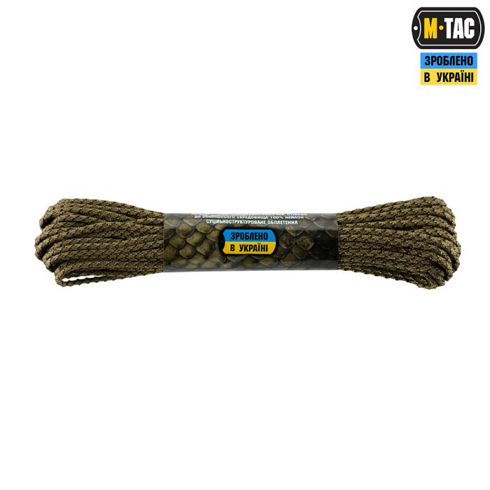 M-Tac паракорд Dragon Cord 15m Coyote/OD Green