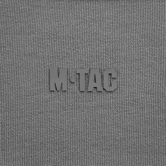 Phantom Project/M-Tac футболка Zipper combo Cotton Nylon Light Grey