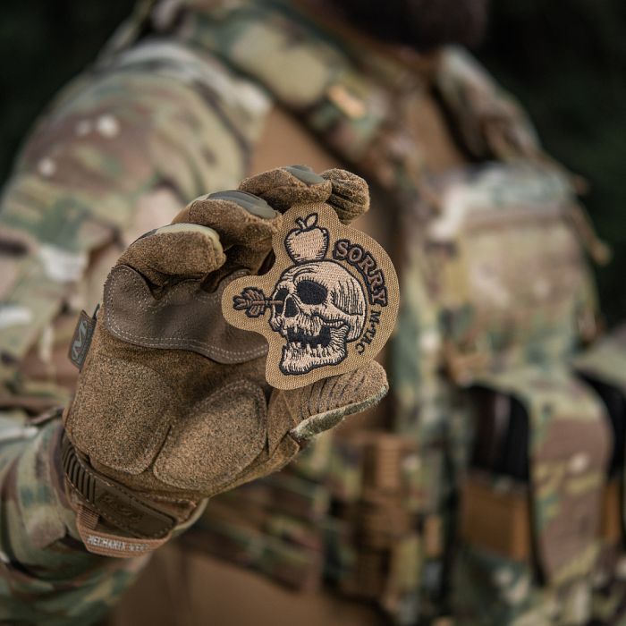 M-Tac нашивка SORRY (вишивка) Coyote