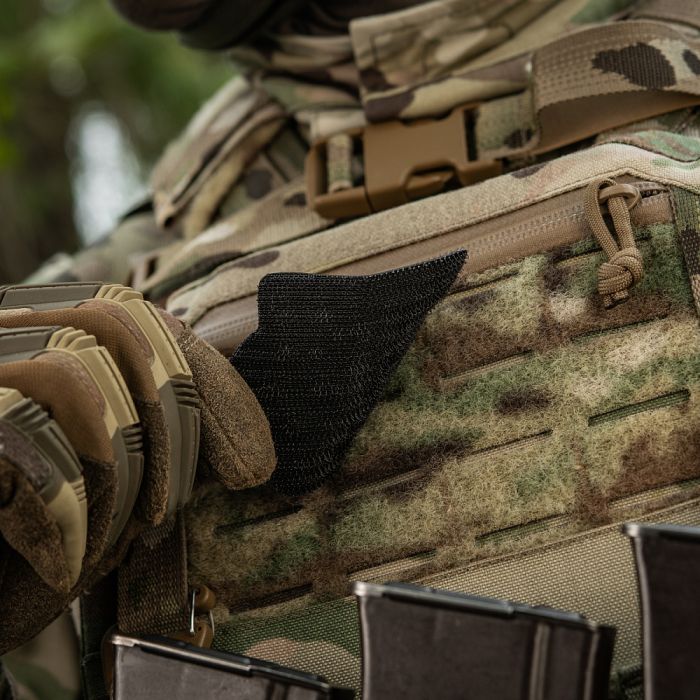 M-Tac нашивка Тризуб Мальви (вишивка) Black