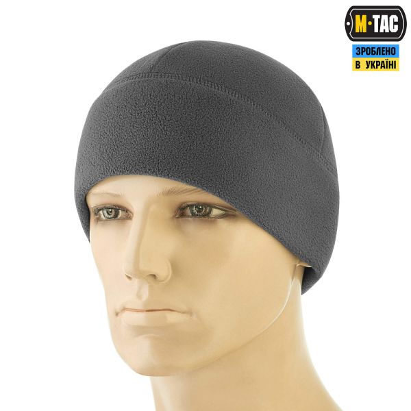 M-Tac шапка Watch Cap Elite фліс (320г/м2) Dark Grey