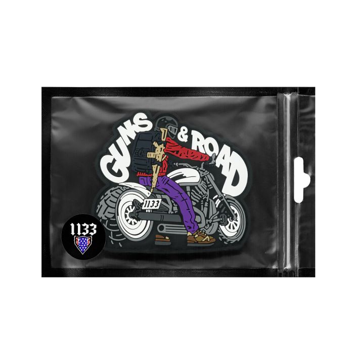 Патч ПВХ "Guns&Road"