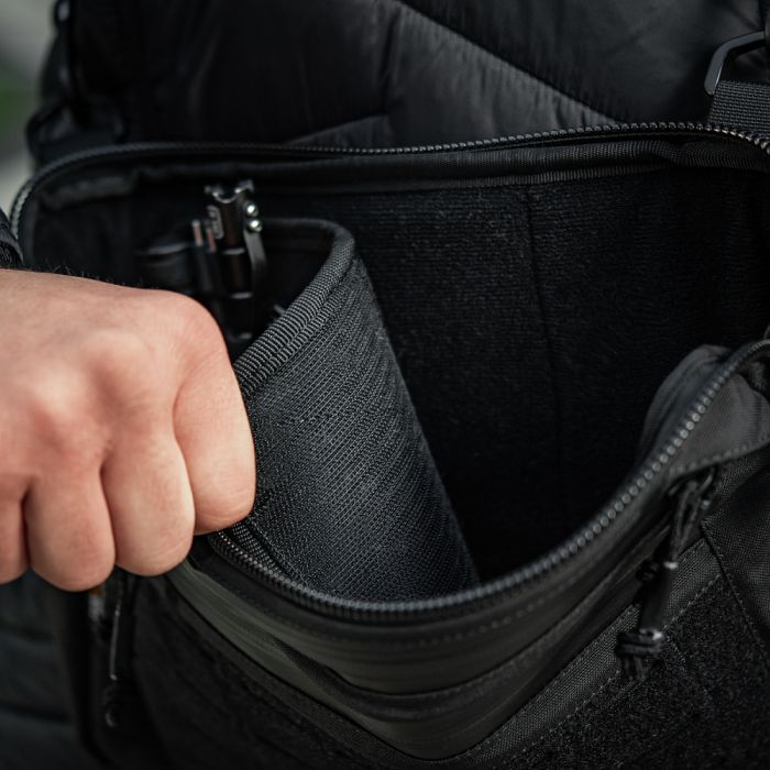 M-Tac сумка Admin Bag Medium Elite з липучкою Black