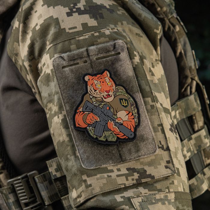 M-Tac нашивка Тигр танкові війська PVC