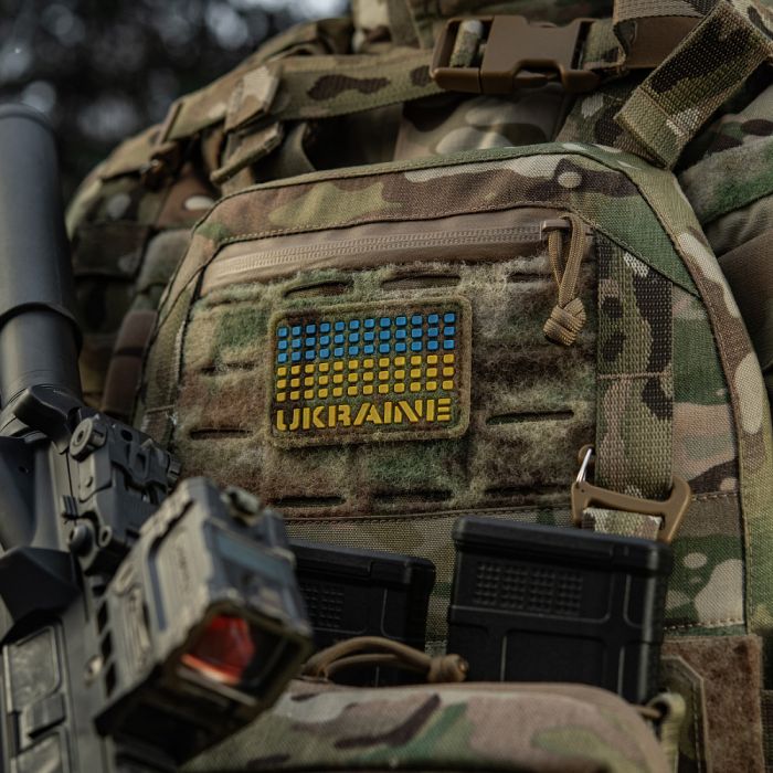 M-Tac нашивка Ukraine 50х80 Velcro/PVC Multicam