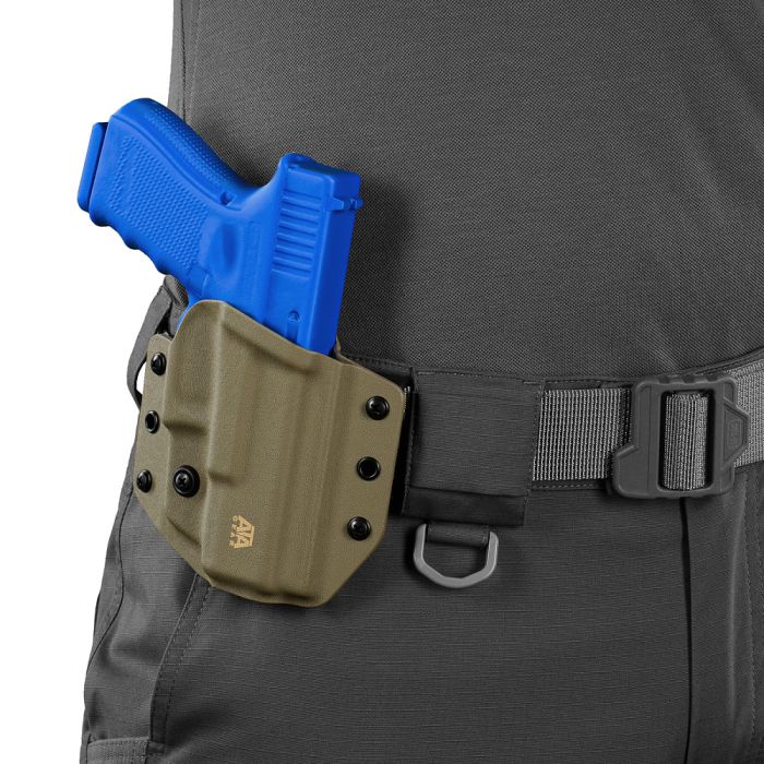 ATA Gear кобура модель Hit Factor ver.1 для зброї Glock - 19/23/19X/45 Flat Dark Earth - Spring правша