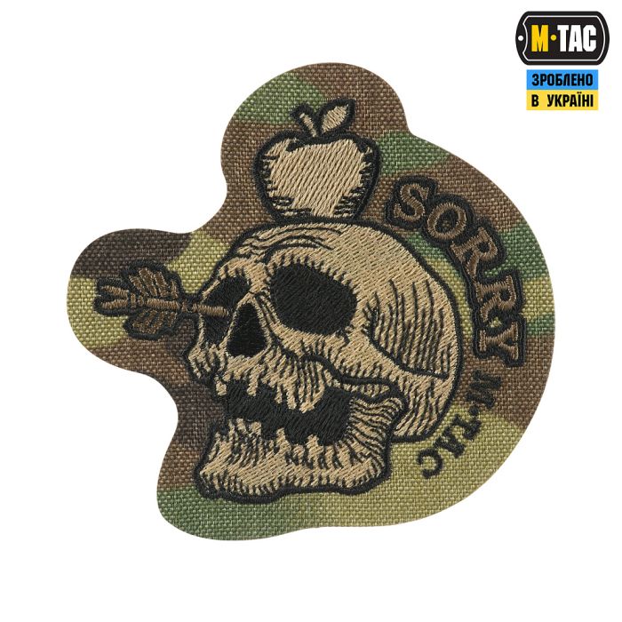 M-Tac нашивка SORRY (вишивка) Multicam