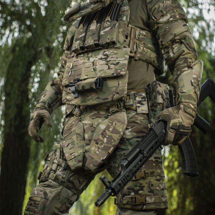 M-Tac захист живота з балістичним пакетом 1 клас захисту Laser Cut Multicam