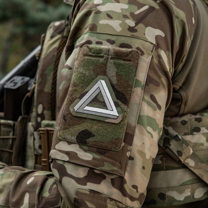 M-Tac нашивка Penrose triangle (вишивка) Multicam