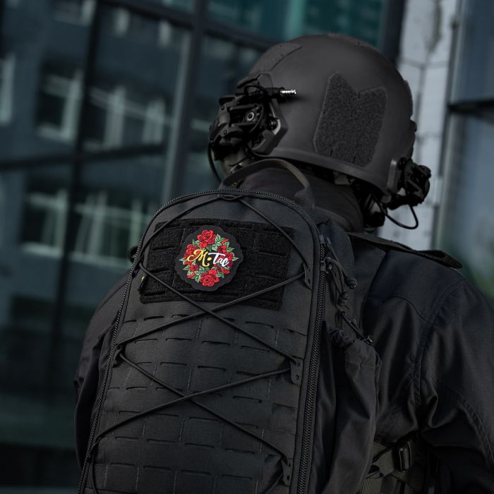 M-Tac нашивка Вінок (вишивка) Black