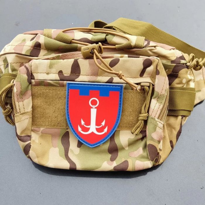 Шеврон ПВХ ТрО 122 бригади ЗСУ Одеса