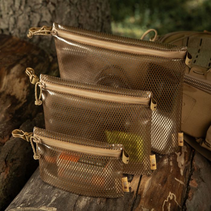 M-Tac комплект органайзерів Zip Pocket Set Elite Coyote