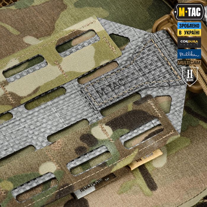 M-Tac плитоноска Cuirass Tiger FAST Elite 2 клас захисту (розмір плити L) Multicam